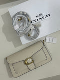 White Coach Shoulder Bag (WITH BOX)