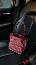 Goyard Tote Bag - Red  (Medium with Pouch)
