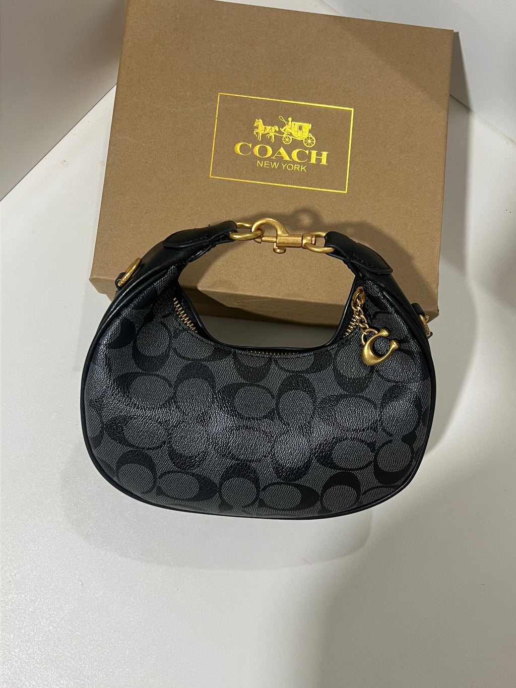 COACH JONIE BAG GREY