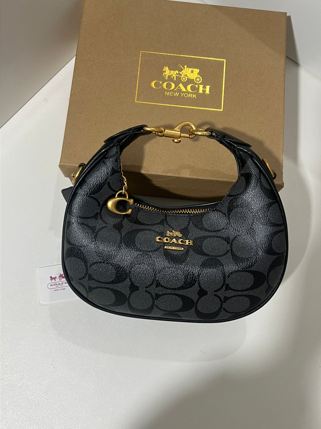 COACH JONIE BAG GREY