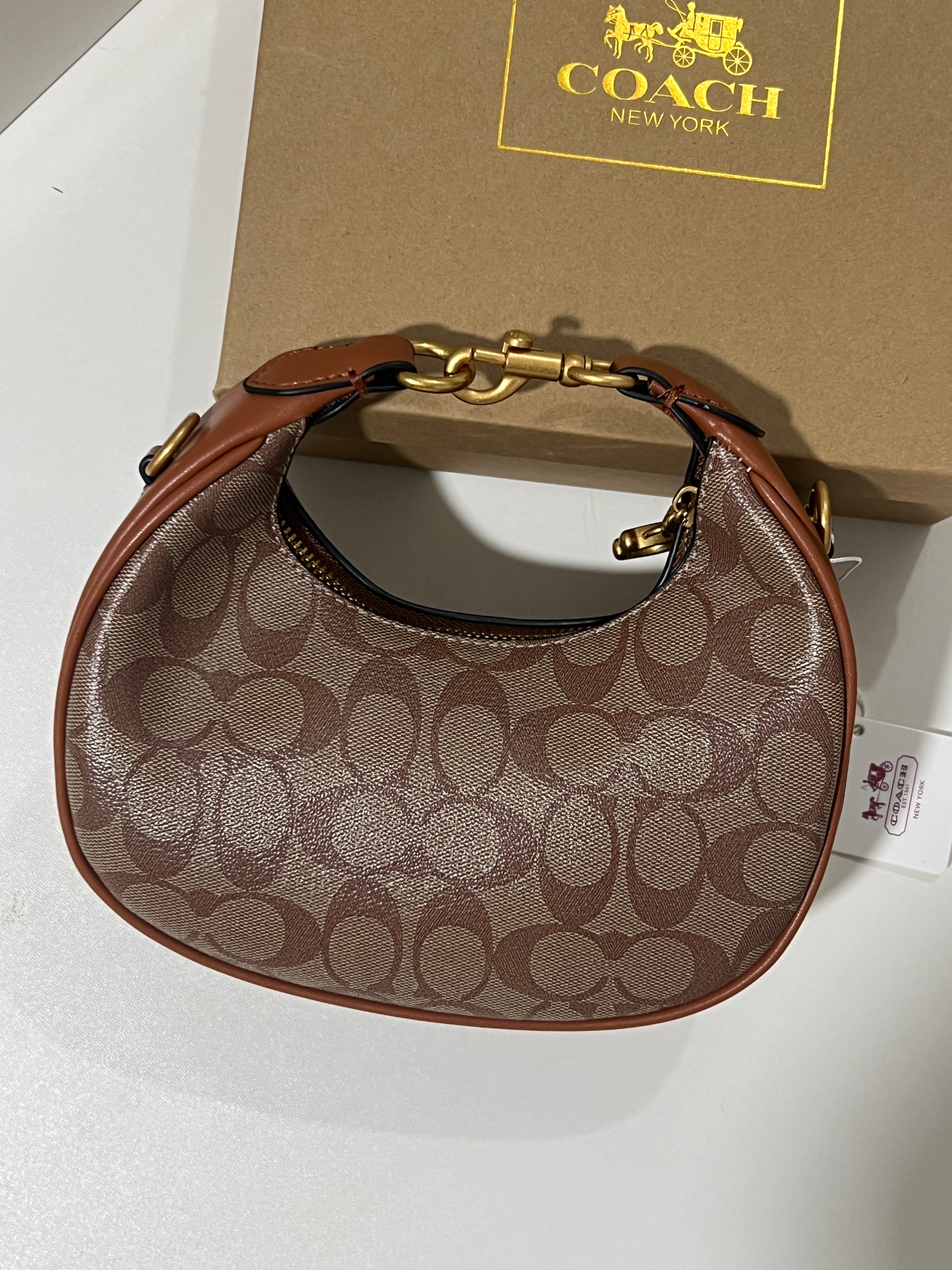 COACH JONIE BAG BROWN