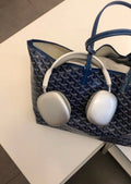 Goyard Tote Bag – Navy Artois (Large With Pouch)