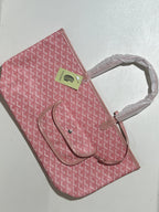 Goyard Tote Bag – Baby Pink (Large With Pouch)