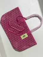 Goyard Tote Bag – Pink (Large With Pouch)