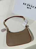 Coach Teri beige Shoulder Bag (with Box and long strap)