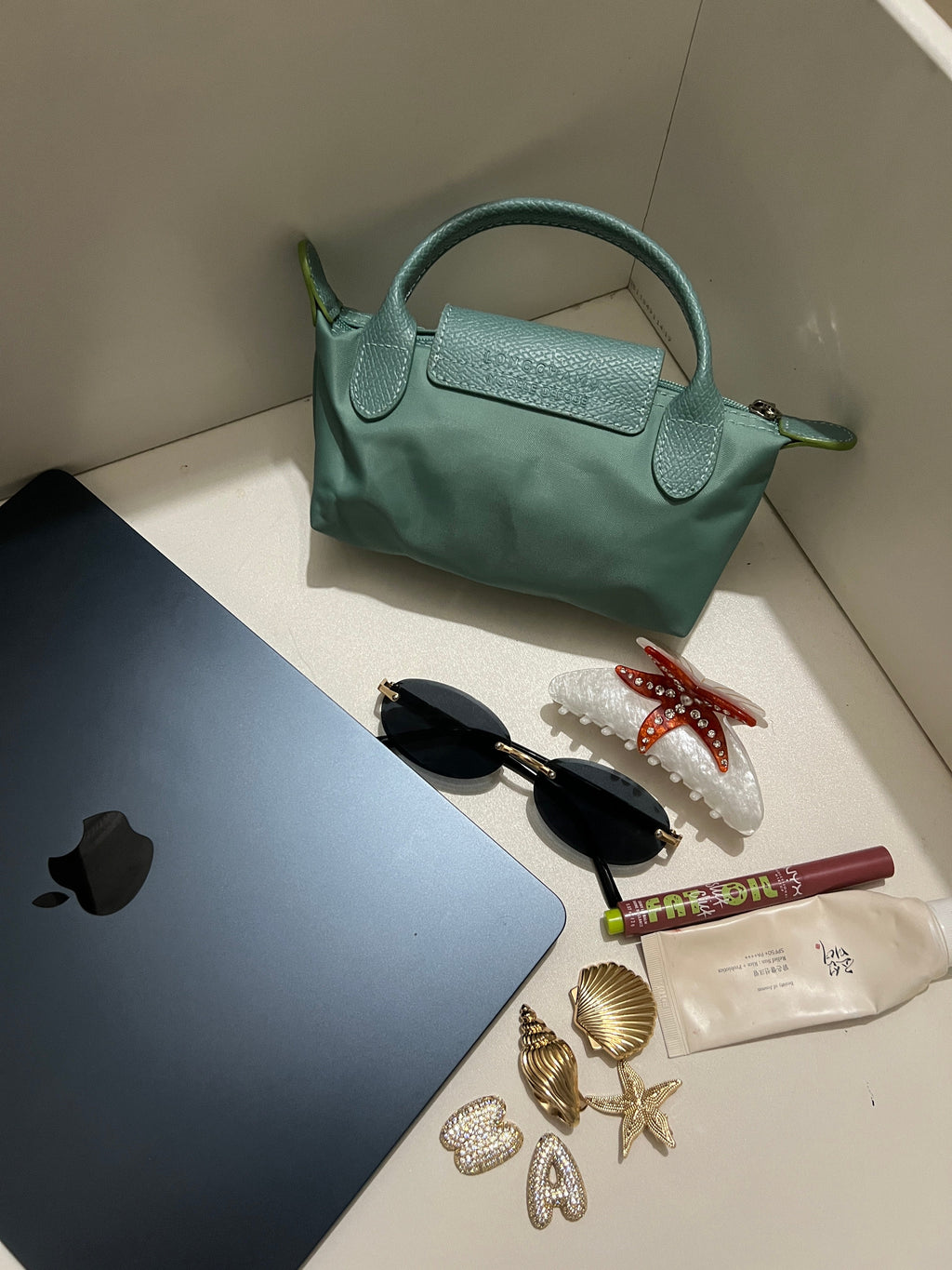 Longchamp Crossbody Bag with Strap (WITH BRAND LOGO)