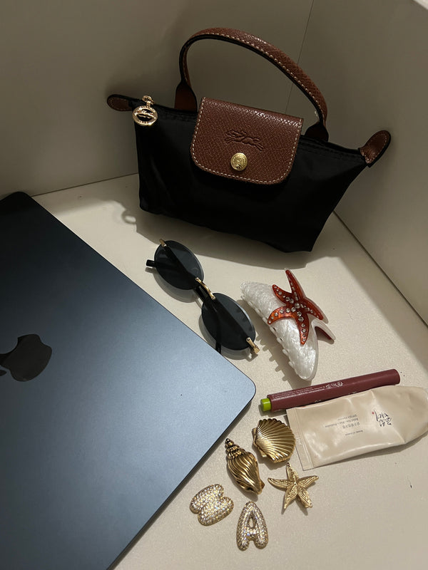 Longchamp Crossbody Bag with Strap (WITH BRAND LOGO)