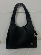 Coach Lana Shoulder Bag In Signature Black