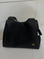 Coach Lana Shoulder Bag In Signature Black