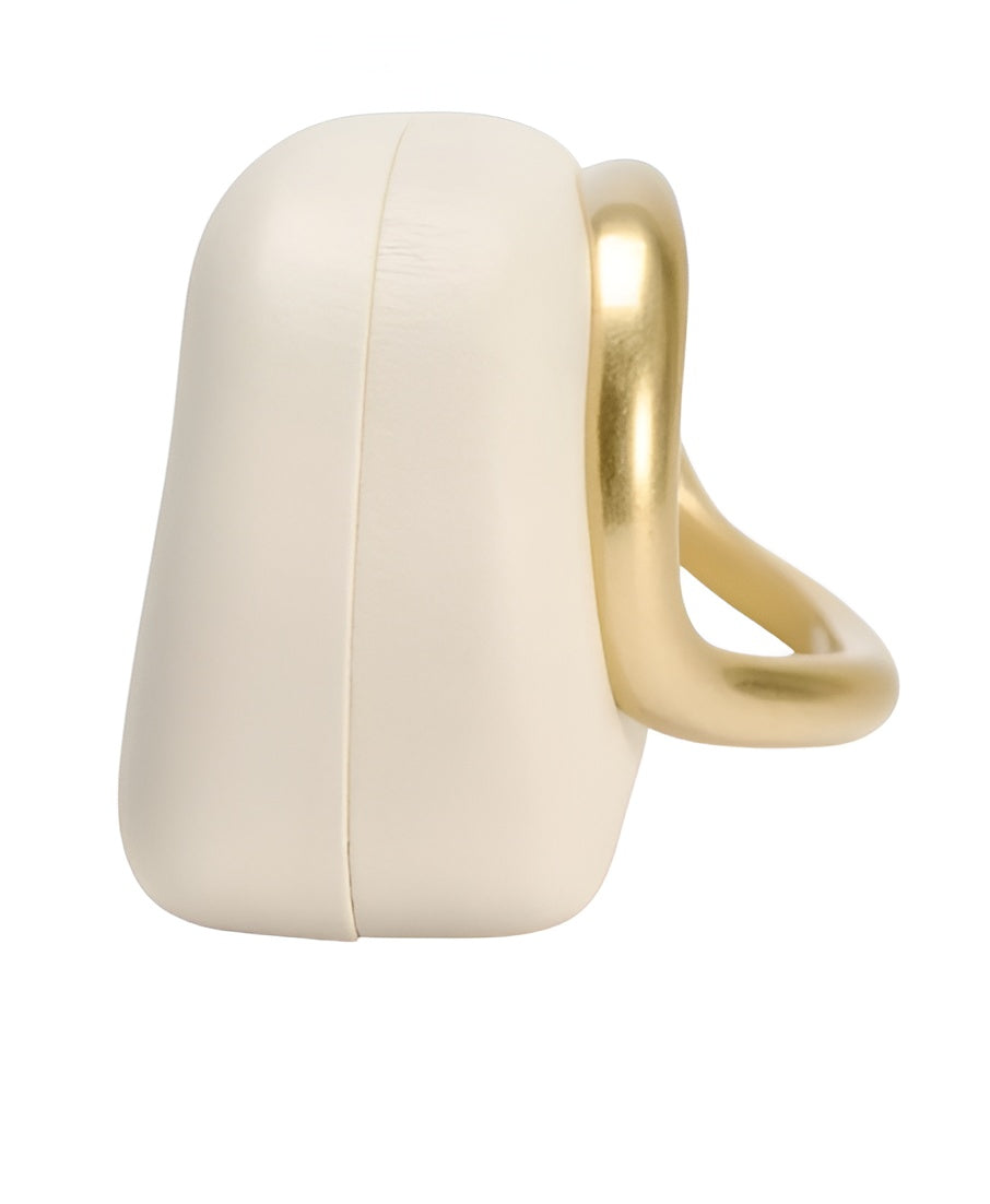 ZARA INSPIRED VIRAL CLUTCH with chain - White