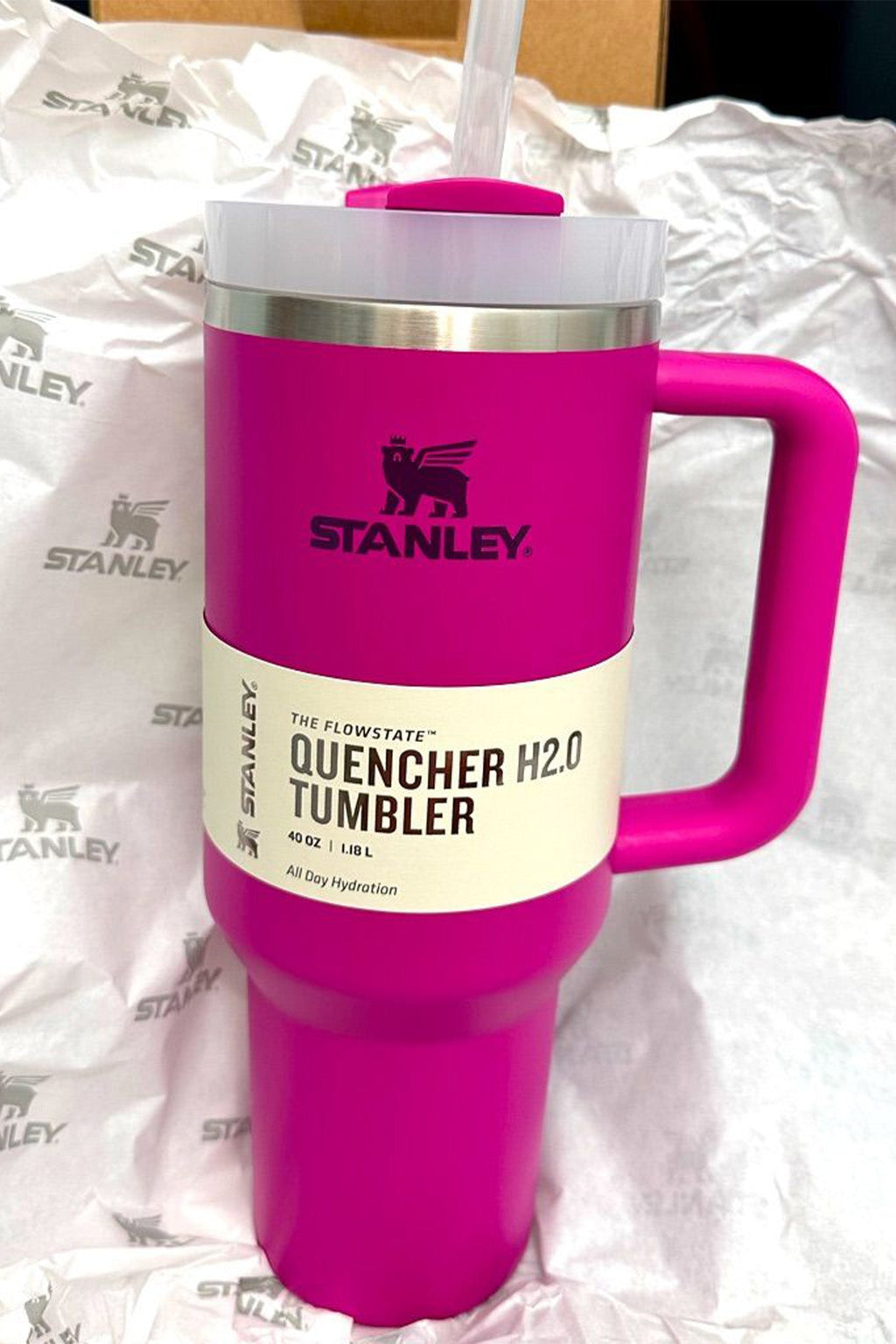 Pink Stanley Inspired 40oz