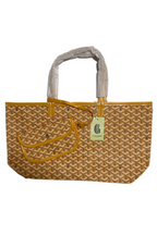 Goyard Tote Bag – Yellow (Large With Pouch)
