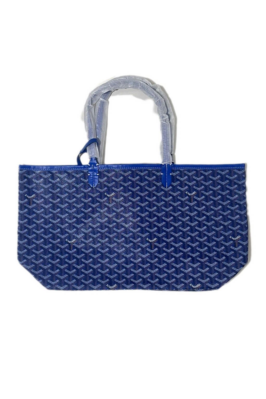 Goyard Tote Bag – Blue (Large With Pouch)