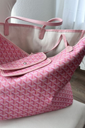 Goyard Tote Bag – Baby Pink (Large With Pouch)