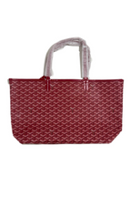 Goyard Tote Bag – Red (Large With Pouch)