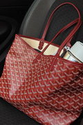 Goyard Tote Bag – Red (Large With Pouch)
