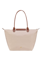 Longchamp Tote LARGE - Paper White (WITH BRAND LOGO)