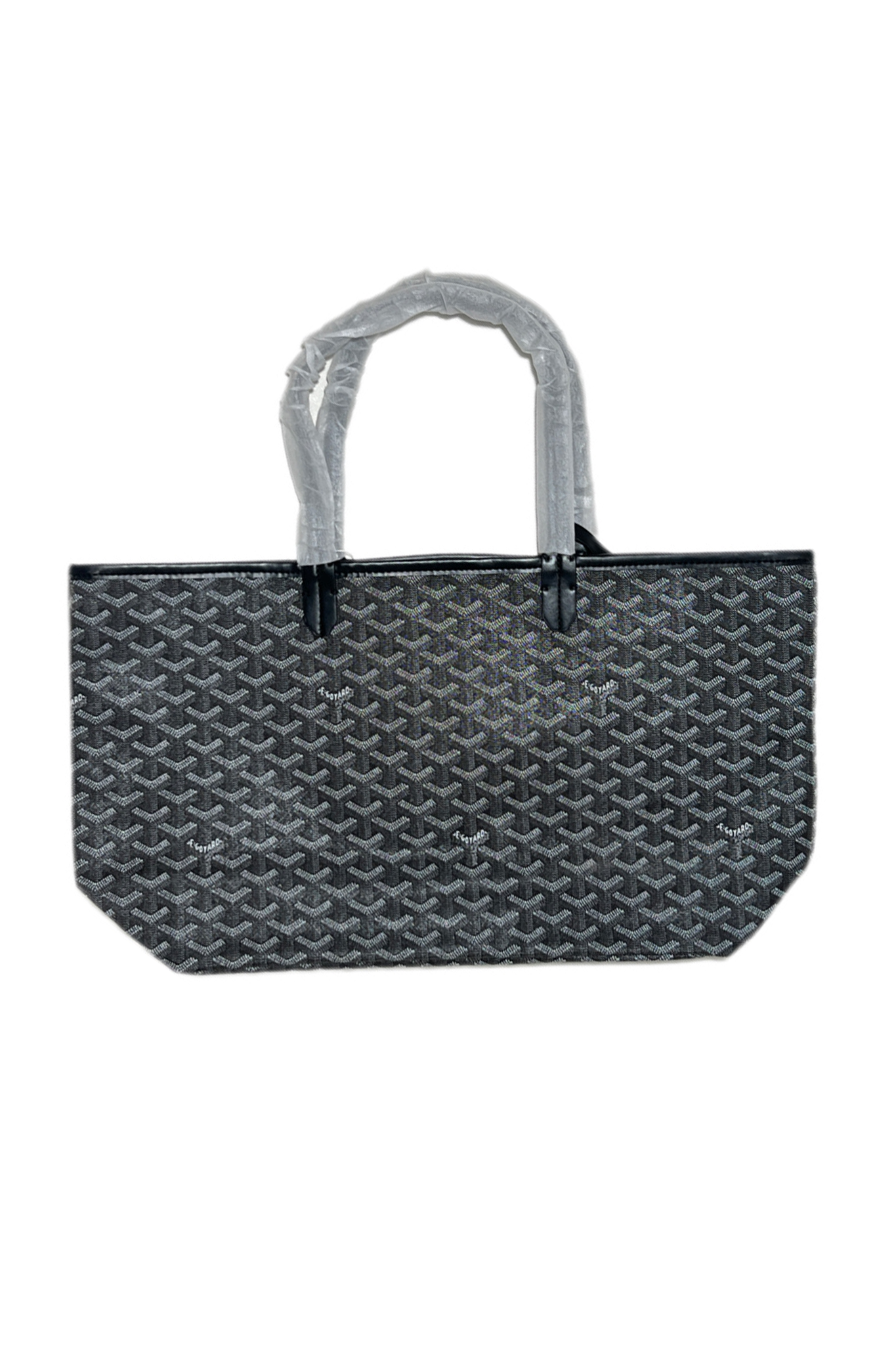 Goyard Tote Bag – Black (Large With Pouch)