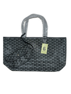 Goyard Tote Bag –  Grey (Large With Pouch)