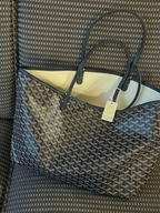 Goyard Tote Bag –  Grey (Large With Pouch)