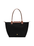 Longchamp Tote MEDIUM - Black (WITH BRAND LOGO)