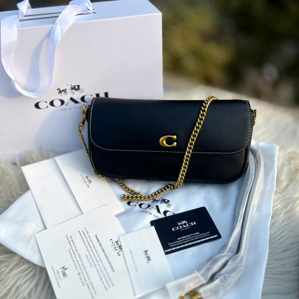 Coach Flap Chain Bag