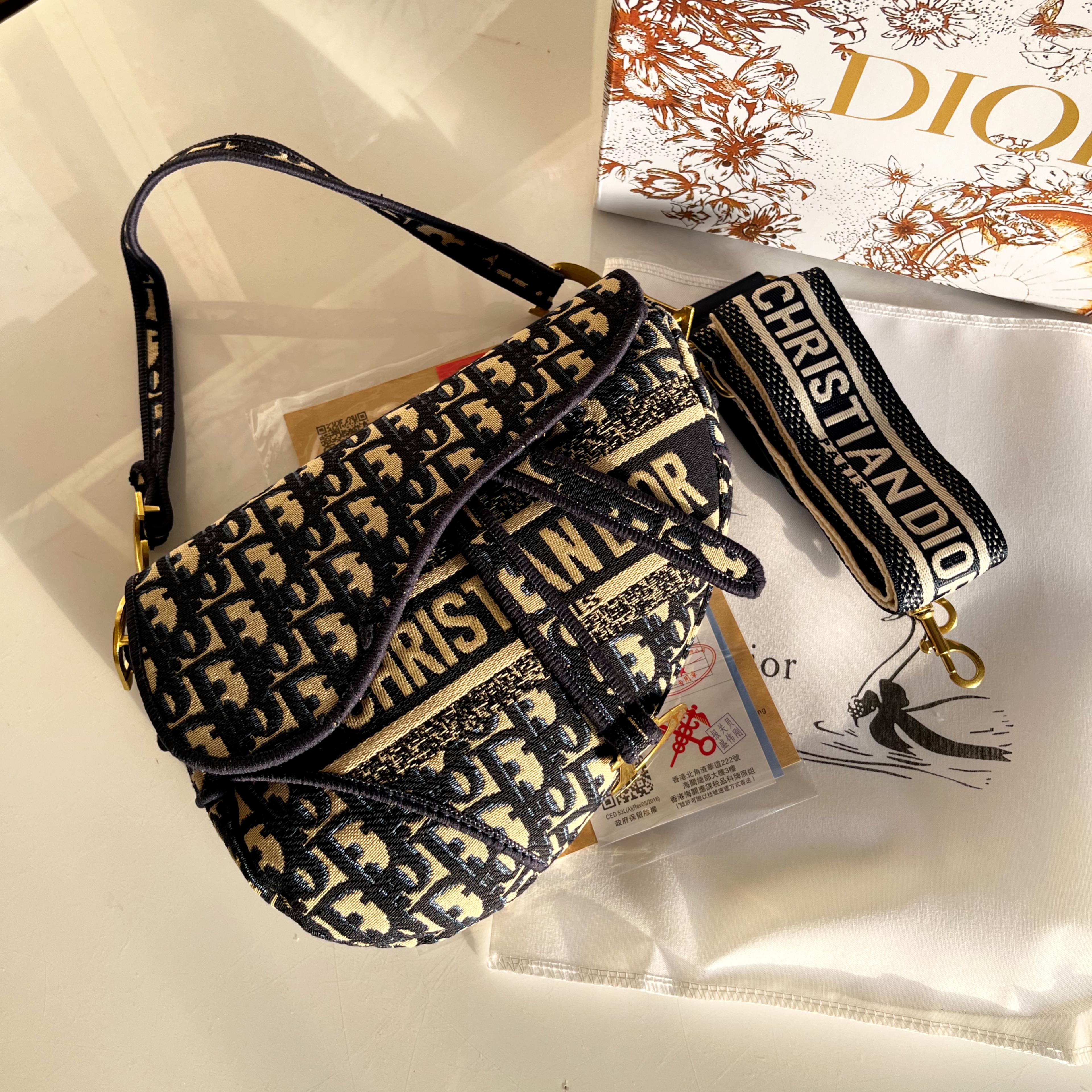 DIOR SADDLE BAG