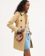 Coach Heart Crossbody In Signature Canvas