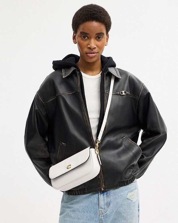 Coach Flap Chain Bag