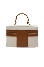 ZARA Inspired Box Bag - Chocolate Brown with Long Strap