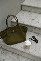 Women's Hana Mini Faux Suede Tote Bag